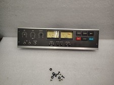 TEAC A-3300 SX reel to reel preamplifier front panel and VU meters