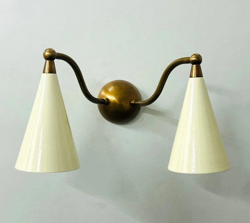 Applique double paroi moderne