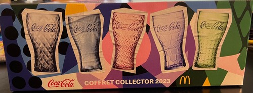 Verres coca cola coffret - 5,