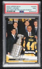 2022 Upper Deck Series 2 White House Retro Achievement Sidney Crosby PSA 9 MINT