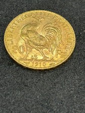 20 francs or coq marianne 1910