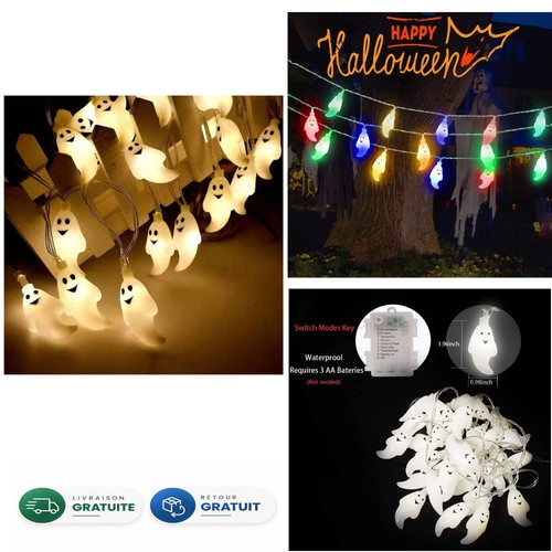 Guirlande lumineuse halloween - lumineuse,