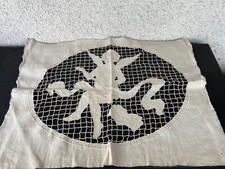 Broderie Richelieu ancienne à