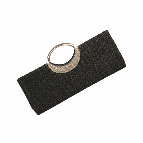 Pochette strassée brillante - strassée,