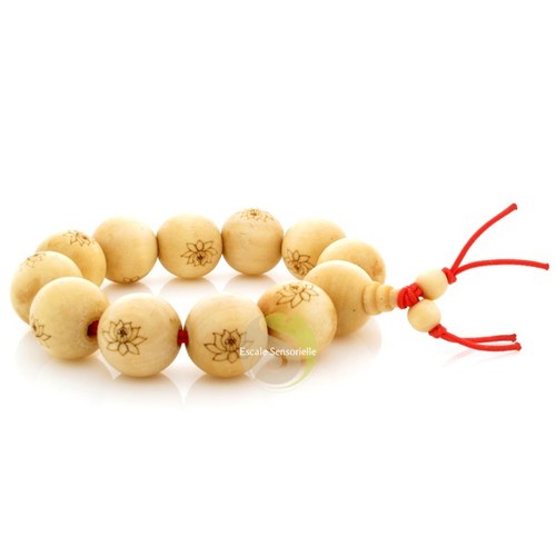 Bracelet mala fleur lotus - bracelet,