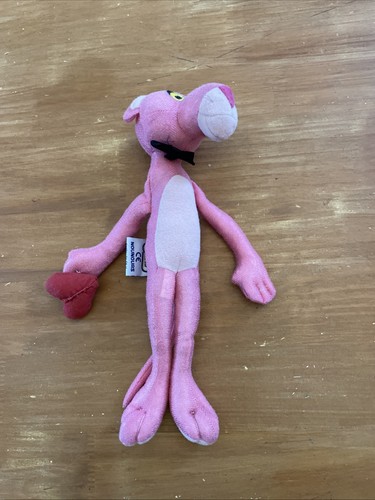 Peluche doudou panthére - peluche, rose