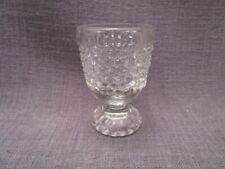 Coquetier ancien en verre