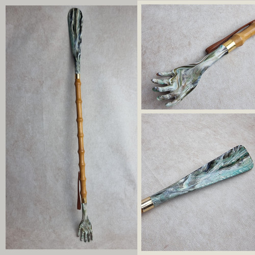 Chausse pied gratte dos - gratte,