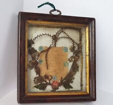 Travail de Monastère Bois- Cadre Um 1830 1850 AL1326