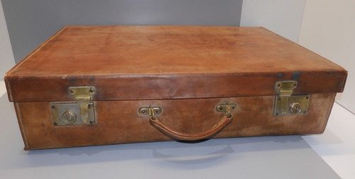 Belle ancienne valise - -belle, cuir