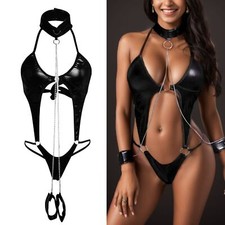 Women's Sexy Lingerie Babydoll Underwear Lace Nightwear Dress G-String BDSM
