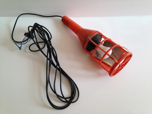 Ancienne lampe garage atelier - lampe,