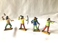 Starlux Figures: Indian Tunic Lot Ochre Socks. Western, Far West.