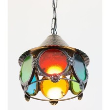 Lanterne en Fer Avec Verre