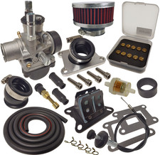 Pack complet carburateur 21 racing PHBG Derbi Senda Aprilia RS Gilera smt 50cc