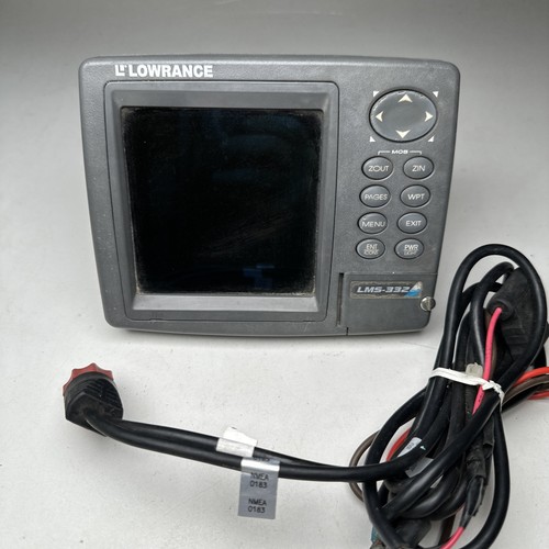 Lowrance lms 332c fishfinder - lms-332c,