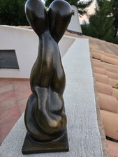 Statuette non signée sans doute en bronze (2,3 Kgs) 31 cm de hauteur