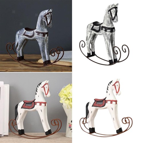 Figurine cheval bascule - figurine, de