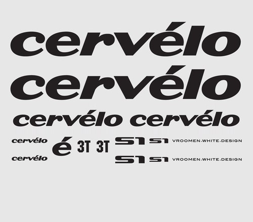 Cervelo bicycle decals - bicycle,