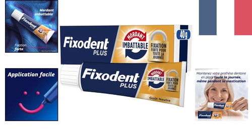 Crème fixative 40g fixodent - crème,