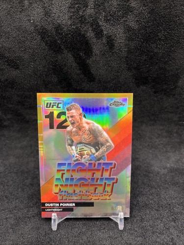 2026 topps chrome ufc dustin - topps,