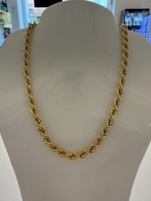 18K OR JAUNE Chaîne COLLIER