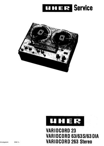 Manuel service pour uher - service,