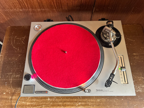 Technics 1200mk2 silver - technics,