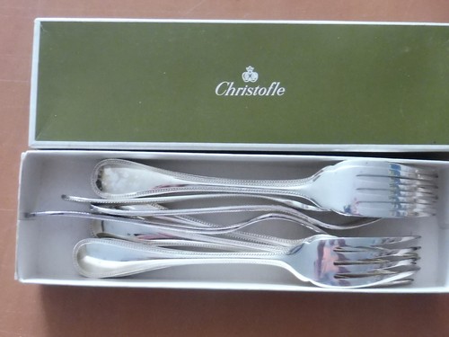 Couverts christofle perle etat - perle,