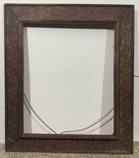 Cadre 6F Art déco sculpté à