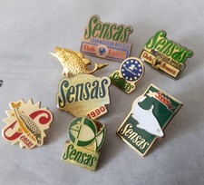 Pin's Sensas Fishing Fisherman 