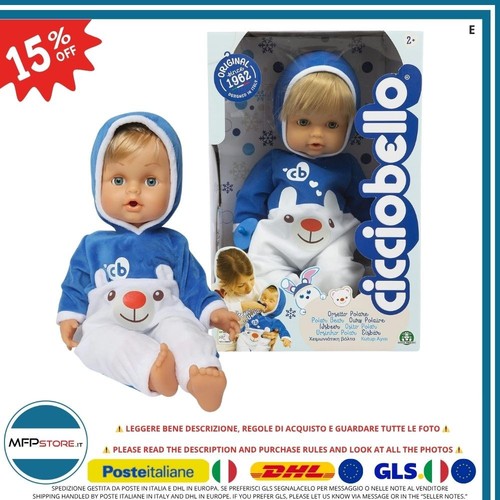 Cicciobello ourson polaire - cicciobello,