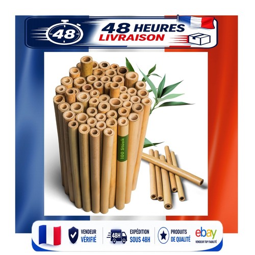 100 tubes bambou hôtel - , à