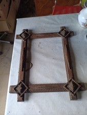 Ancien Cadre En Bois Tableau