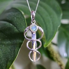 Pendentif serpent collier