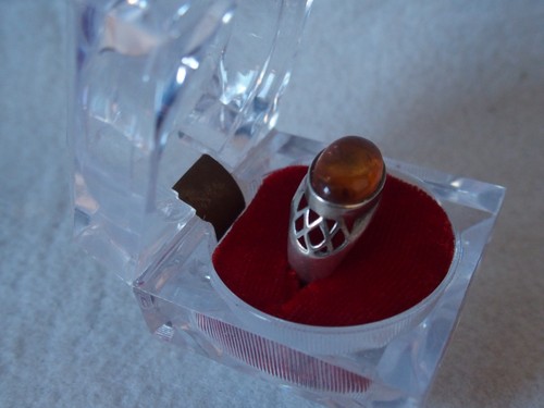 Ancienne bague argent et - /argent,