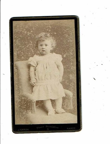 Photographie cdv bébé - photographie,
