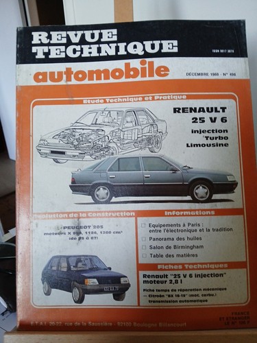 Rta revue technique 498 - revue, n°