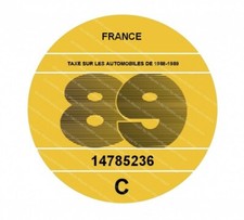 vignette fiscale 1989