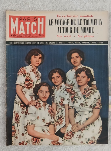 Paris match 174 7 1952 - paris,