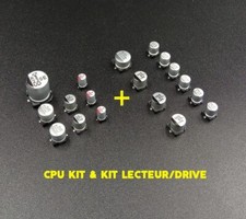 Nintendo Gamecube - Kit condensateurs CPU/lecteur drive - Cms - PAL - qualité +