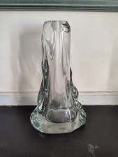 Pied de lampe en cristal forme