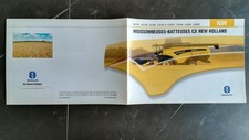 Brochure moissonneuses New