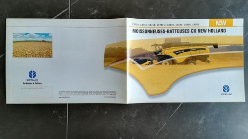 Brochure moissonneuses new - moissonneuses,