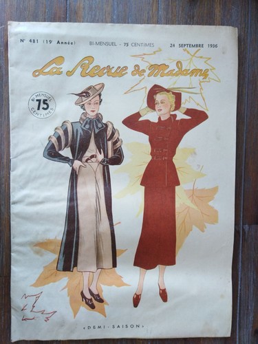Magazine revue madame - revue, de