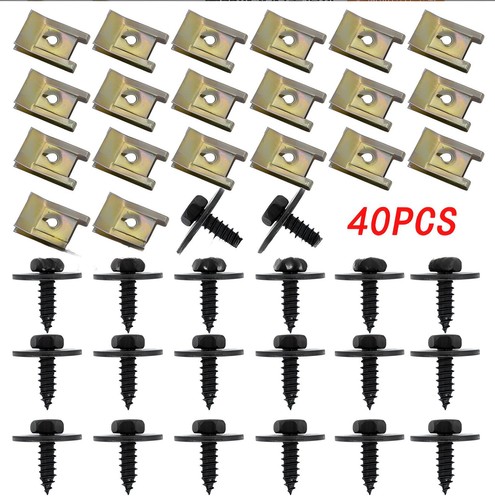 40pcs car screw body fender - 40pcs,