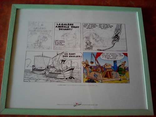 Sérigraphie astérix - astérix, la
