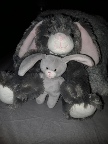 Doudou peluche lapin - lc/doudou,