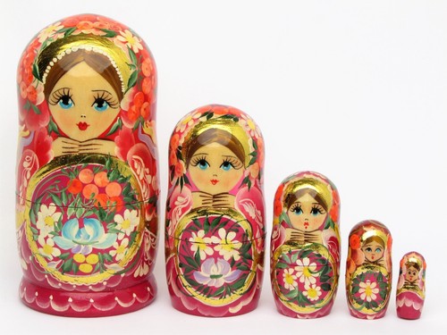 Poupées russes h13cm - poupées,