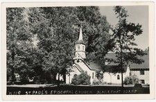RPPC LDS Tabernacle - Blackfoot, Idaho - Mormon Church Temple 1930s